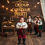 Costume di carnevale il bucaniere 1-3 anni