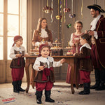 Costume di carnevale il bucaniere 1-3 anni
