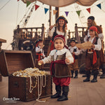 Costume di carnevale il bucaniere 1-3 anni