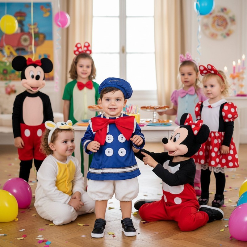 Costume di carnevale Paperino prestige 1-3 anni