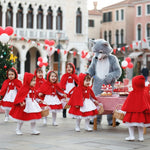 Vestito costume di carnevale cappuccetto rosso prestige da 7 a 10 anni