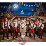 Costume di carnevale Bucaniera neonata 0-3 anni