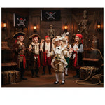 Costume di carnevale Bucaniera neonata 0-3 anni