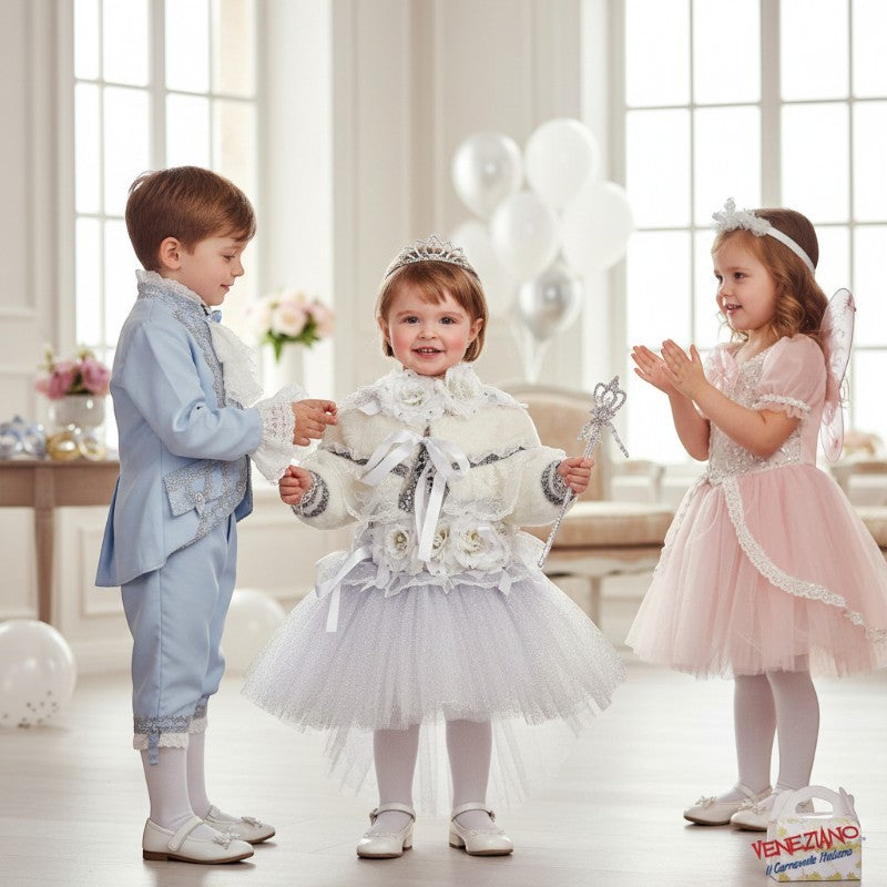 Costume di carnevale bimba Ballerina dell'opera neonata 1-3 anni