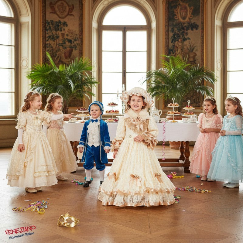 Vestito costume di carnevale Principessa Sissi da 11 a 12 anni