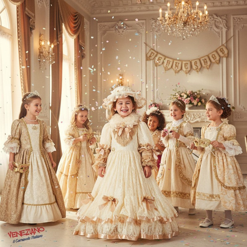 Vestito costume di carnevale Principessa Sissi da 11 a 12 anni