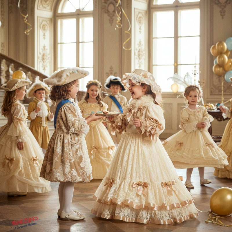 Vestito costume di carnevale Principessa Sissi da 11 a 12 anni