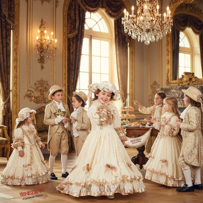 Vestito costume di carnevale Principessa Sissi da 11 a 12 anni