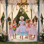 Vestito costume di carnevale Lady butterfly da 4 a 6 anni