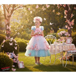 Vestito costume di carnevale Lady butterfly da 4 a 6 anni