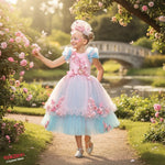 Vestito costume di carnevale Lady butterfly da 7 a 10 anni