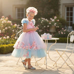 Vestito costume di carnevale Lady butterfly da 7 a 10 anni