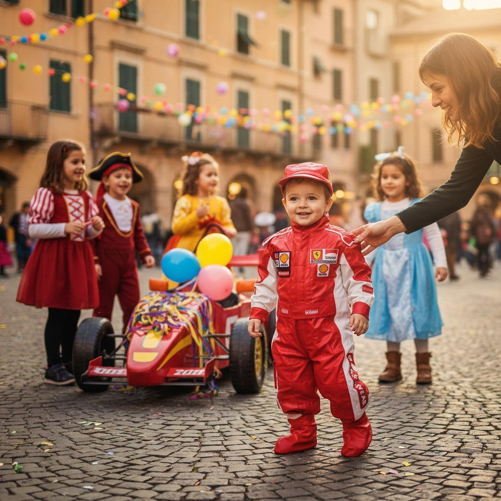 Costume vestito di carnevale Piccolo Pilota di F1 0 - 3 anni