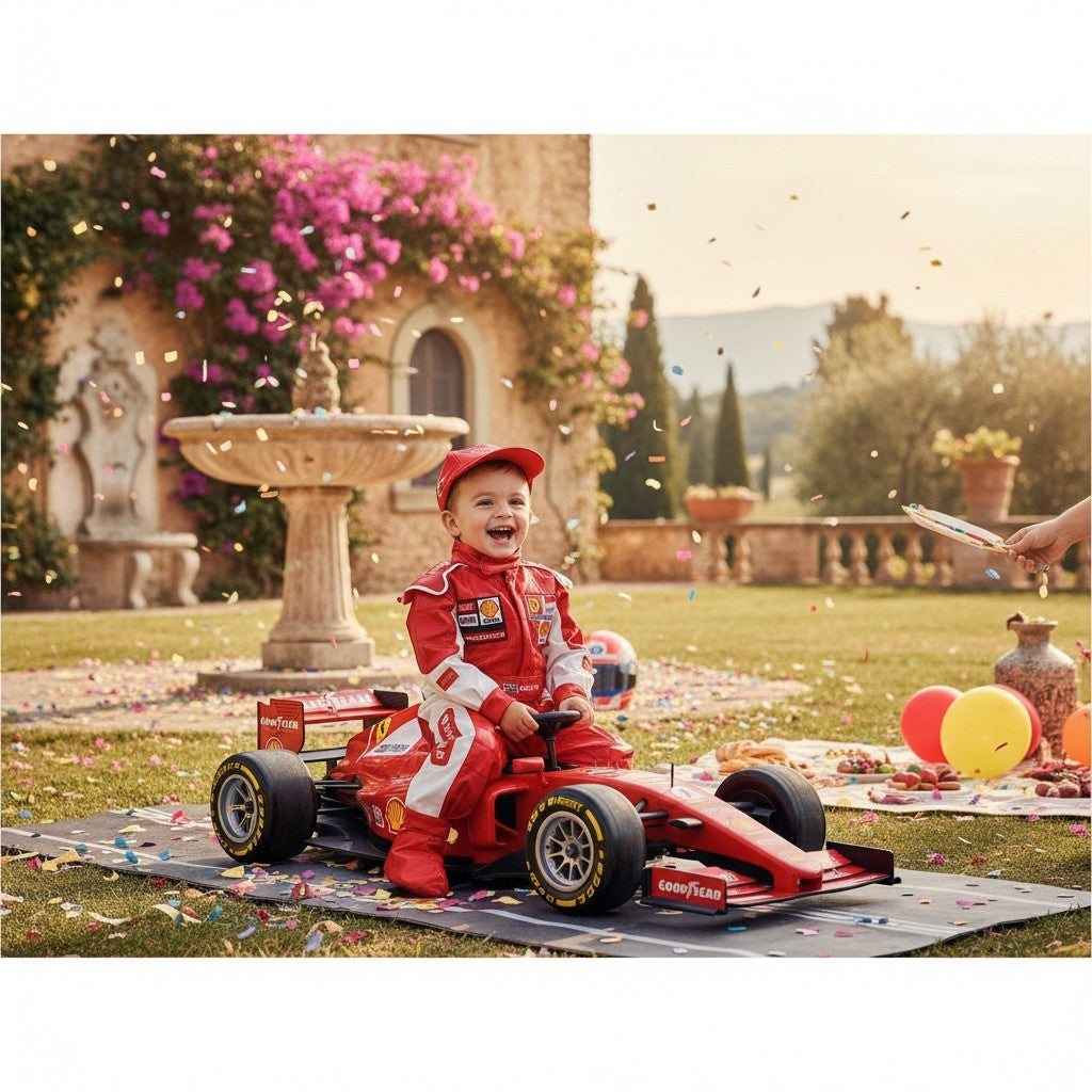 Costume vestito di carnevale Piccolo Pilota di F1 0 - 3 anni