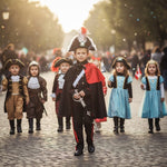 Costume vestito di carnevale Carabiniere Alta Uniforme bambino da 4 a 6 Anni