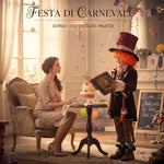 Costume vestito di carnevale Cappelaio Matto Pazzo bambino da 3 a 6 anni