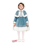 Vestito Costume di carnevale bimba Reginetta delle nevi 4-5 anni