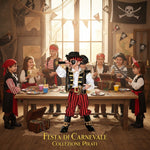 Costume vestito di carnevale Jack pirata dei caraibi bambino 3-6 anni