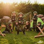 Costume di carnevale militare Commando bambino 3-6 anni