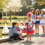 Vestito costume di carnevale Lady Marinaretta da 7 a 10 anni