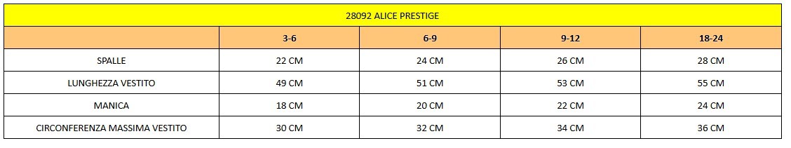 Costume di carnevale Alice Prestige
