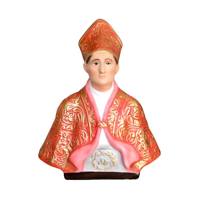 Statua Busto San Gennaro 35 cm