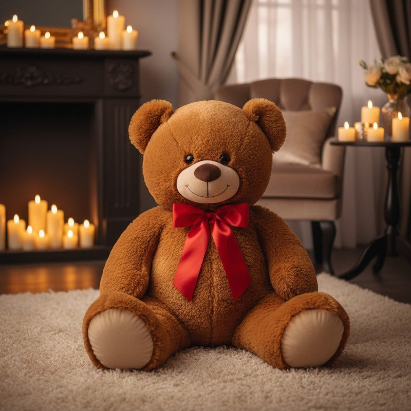 Peluche Orso 132 cm Caramello