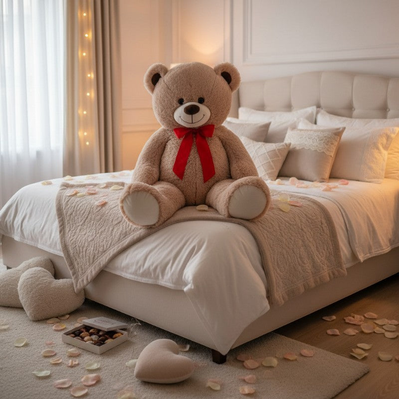 Peluche Orso 180 cm Beige
