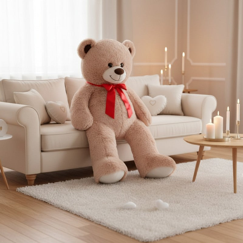 Peluche Orso 180 cm Beige