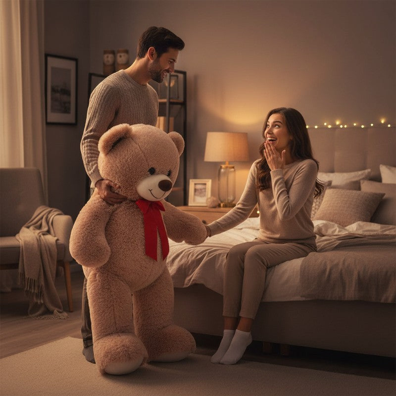 Peluche Orso 180 cm Beige