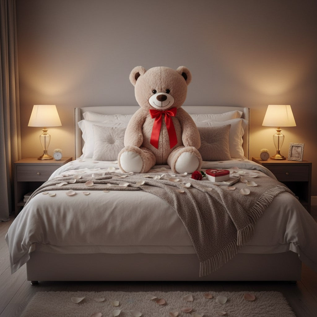 Peluche Orso 150 cm Beige