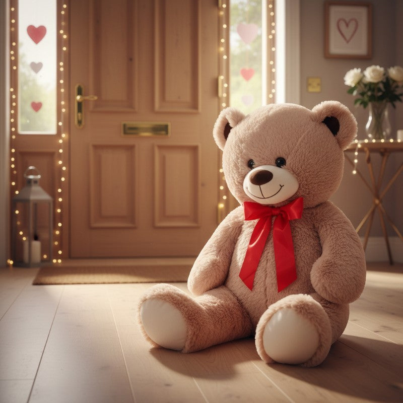 Peluche Orso 132 cm Beige