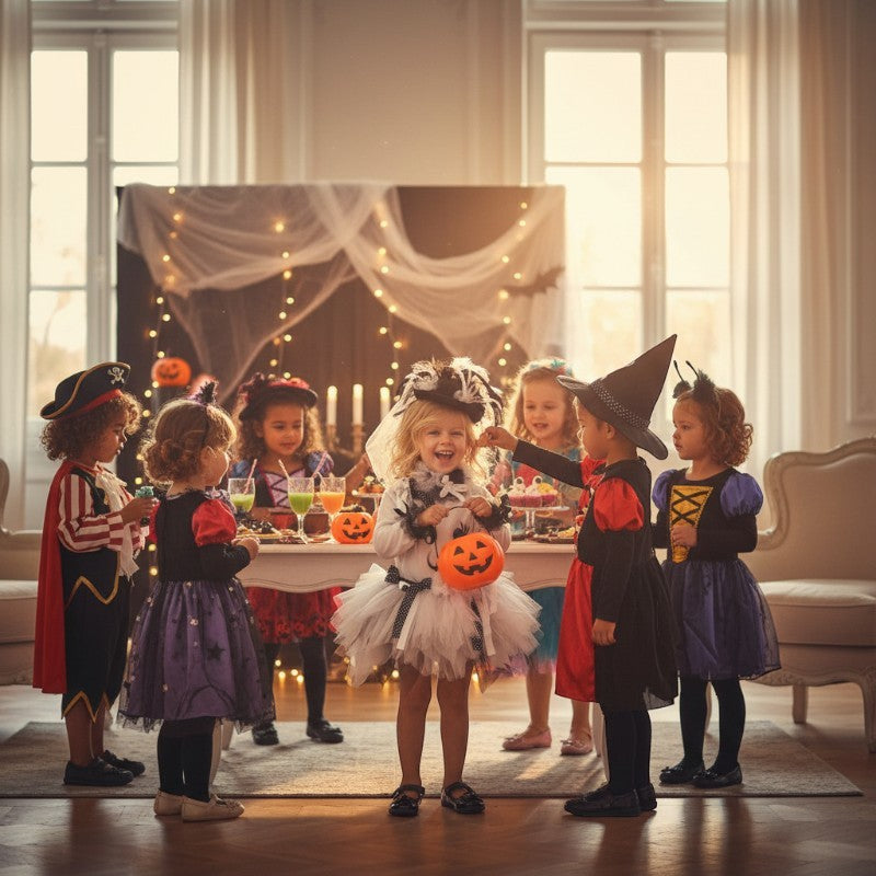 Costume vestito di carnevale Fantasmina neonata 1–3 anni | Veneziano