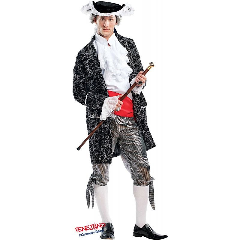Costume vestito di carnevale Casanova da S a XL