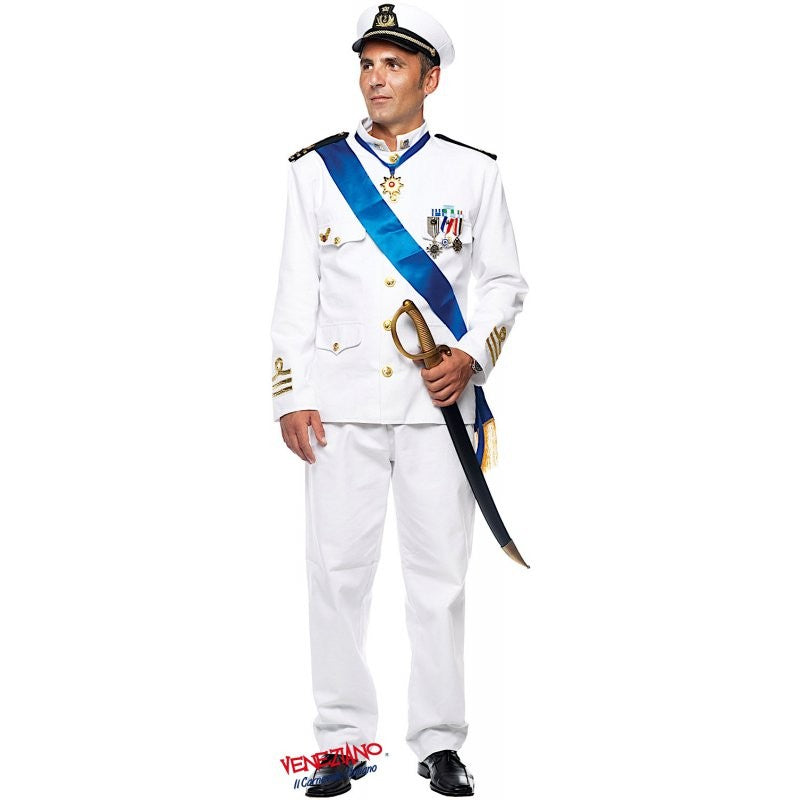 Costume vestito di Carnevale Ufficiale di Marina da S a XL