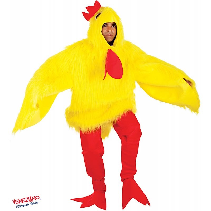 Costume vestito di carnevale Pulcino da S a XL