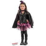 Costume vestito di carnevale Ragazza Vampira da 7 a 10 anni