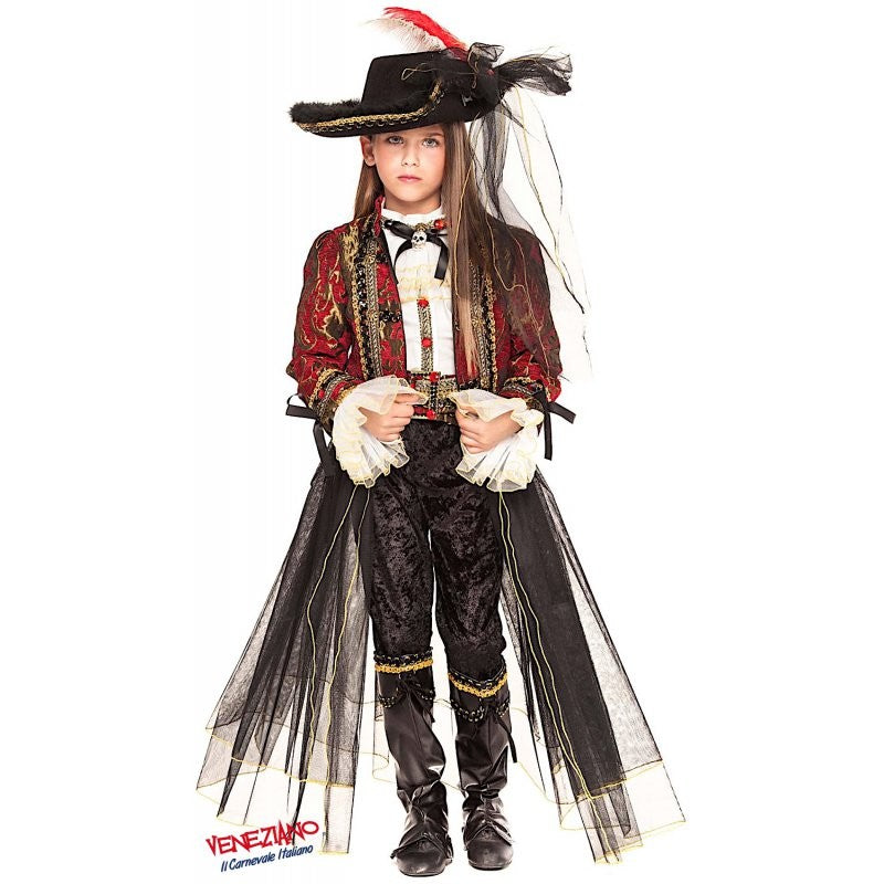 Costume vestito di carnevale Corsara Prestige Baby da 3 a 6 anni