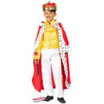 Costume vestito di carnevale cantante Rock Freddy bambino da 7 a 10 anni