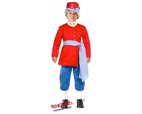 costume vestito di carnevale Totò Turco Napoleatano da 4 a 6 anni