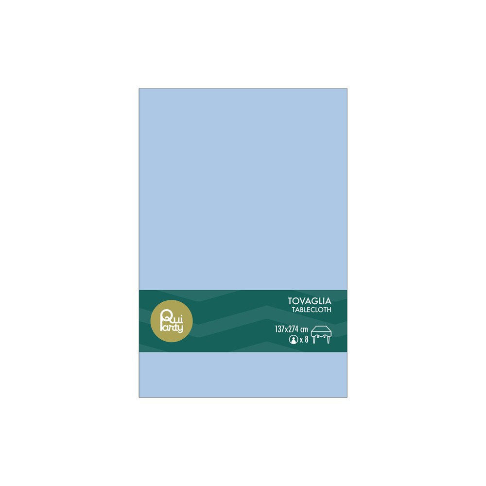 Tovaglia in plastica cm137x274 carta da zucchero