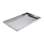Teglia professionale da forno per pizza e focaccia 37x60 cm