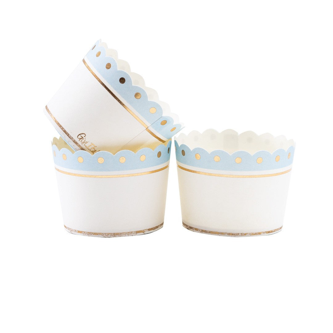 Pirottini stampa azzurro/oro misura 5x4