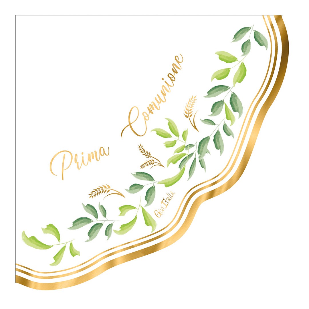 Tovaglioli 33x33 cm per prima comunione