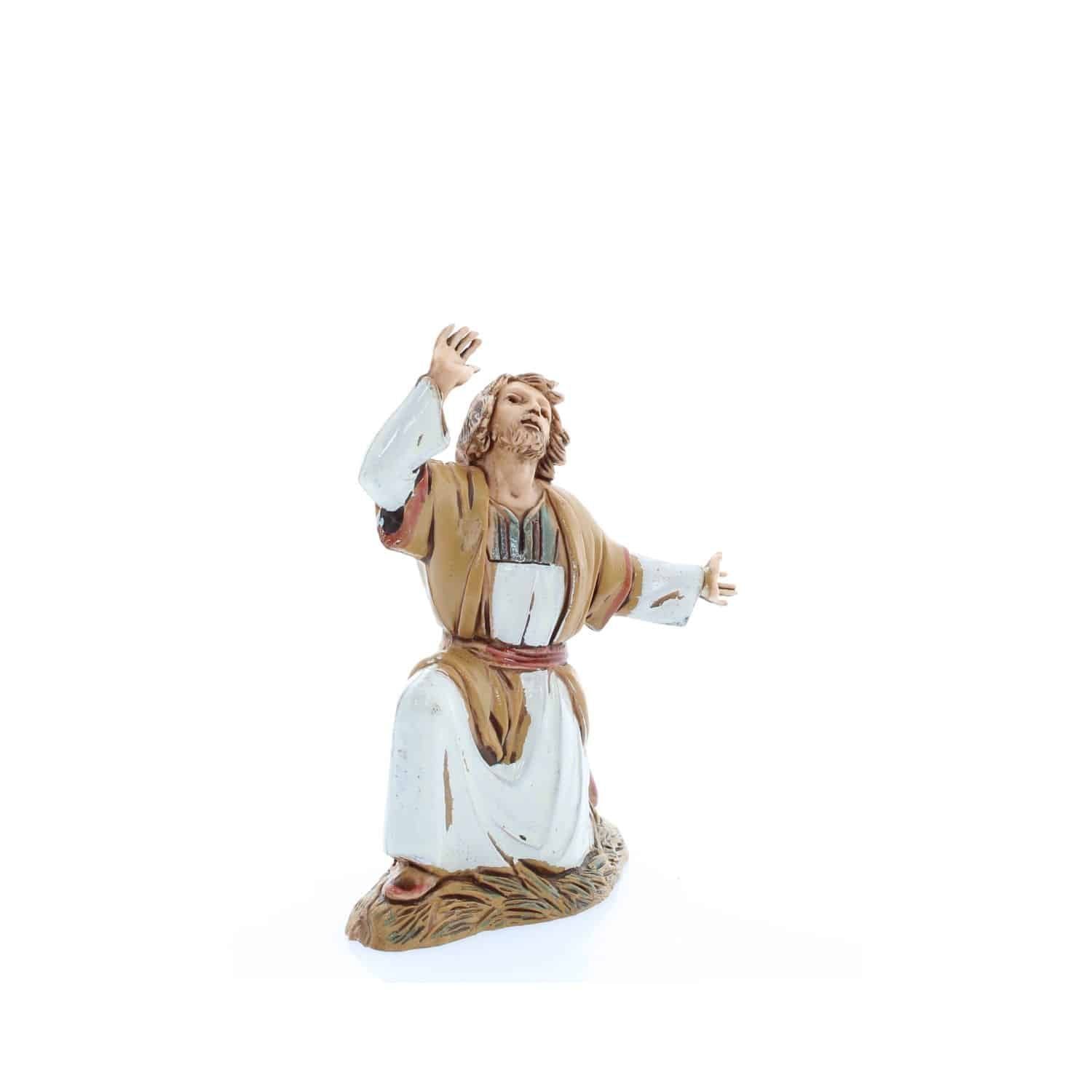 Statuina Meravigliato Inginocchiato stile Arabo, altezza 7 cm