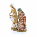 Statuina Lavandaie stile Arabo per presepi, dipinta in serigrafia, altezza 7,8cm