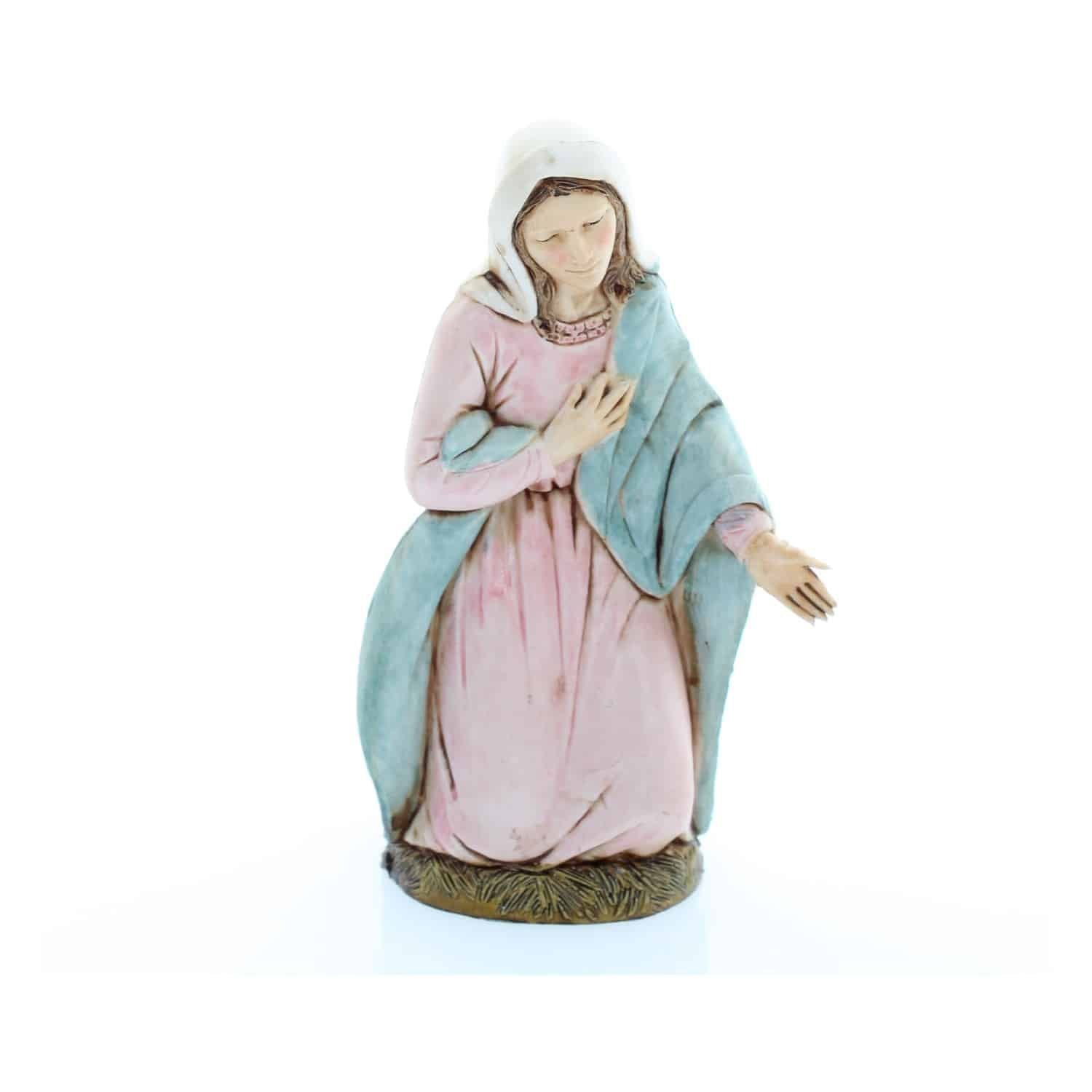 Pastore statuine Natività 12 cm di plastica Moranduzzo 6 Pz per presepe