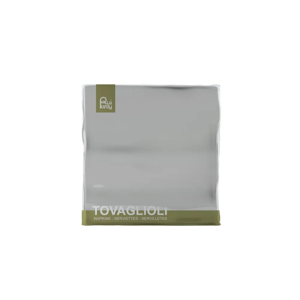 Tovaglioli 33cm 2veli 40pz Grigio Freddo