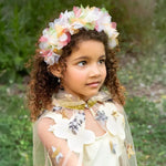 Diadema con fiori colorati fascia capelli floreale costume