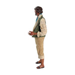 Pastore uomo 35 cm vestito a mano